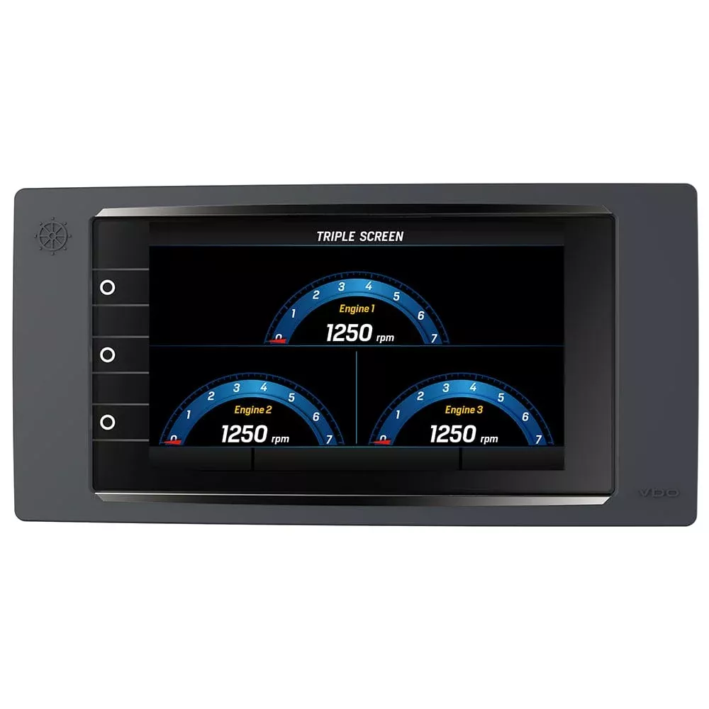 Veratron 7″ AcquaLink Multifunction TFT Display – 12/24V – 800 x 480 Resolution – Black | A2C59501997