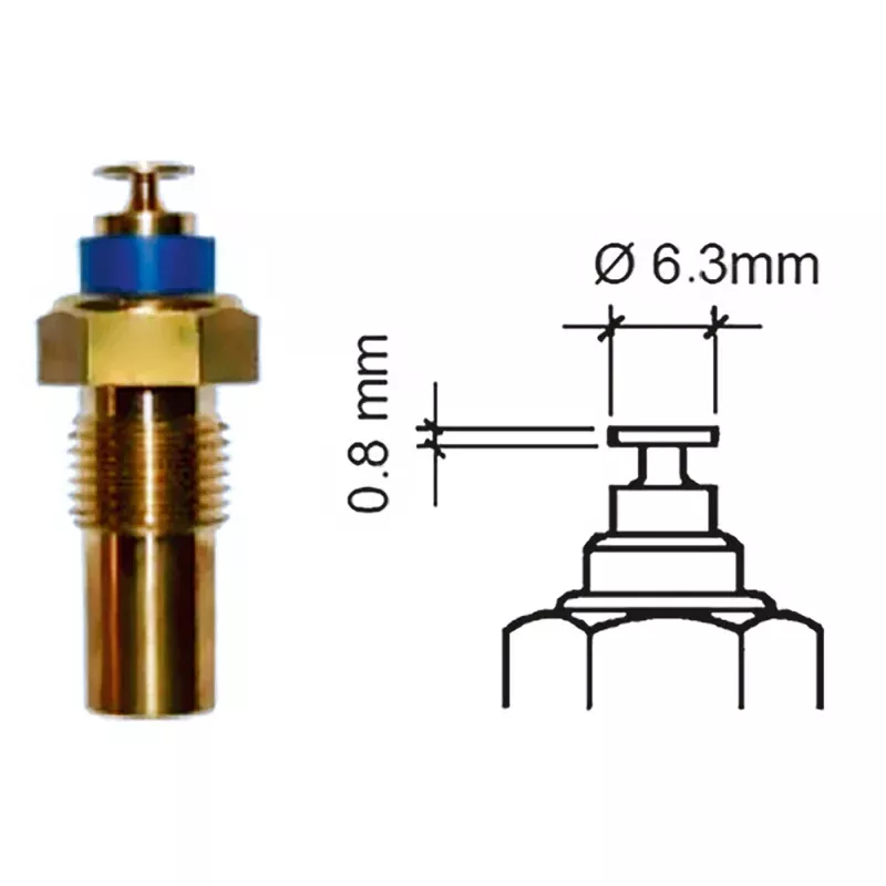 Veratron Coolant Temperature Sensor – 40C to 120C – 1/8 – 27NPTF