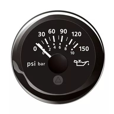 Veratron ViewLine Oil Pressure Gauge 52mm 150 PSI