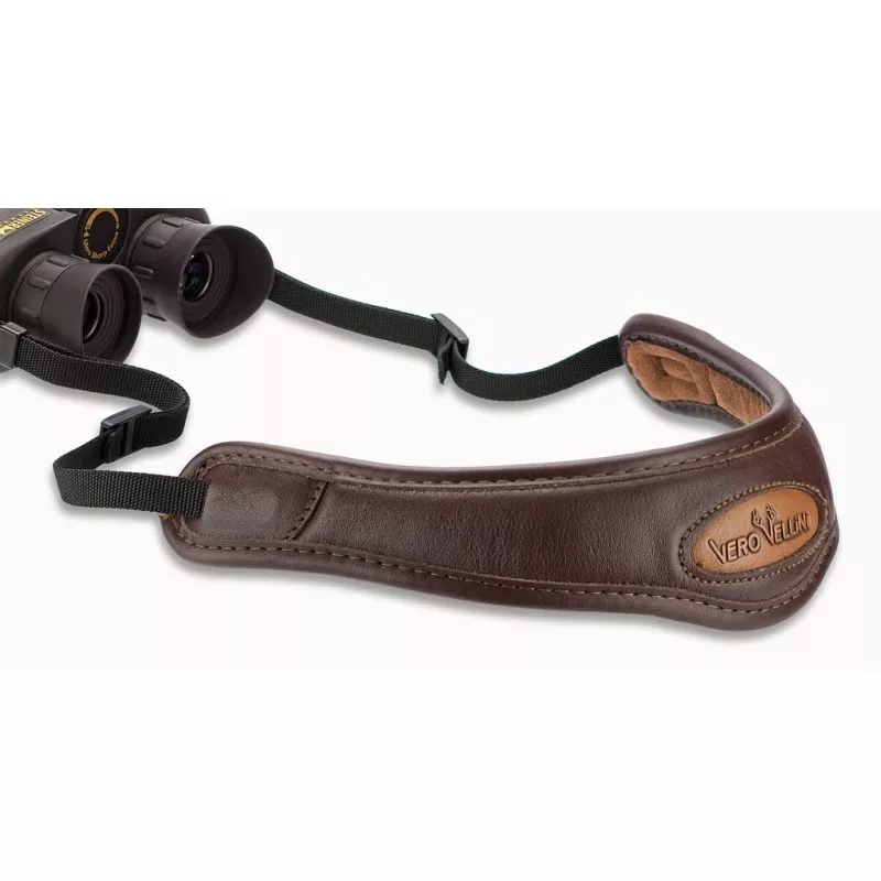 VERO VELLINI Premium leather contour binoculars sling