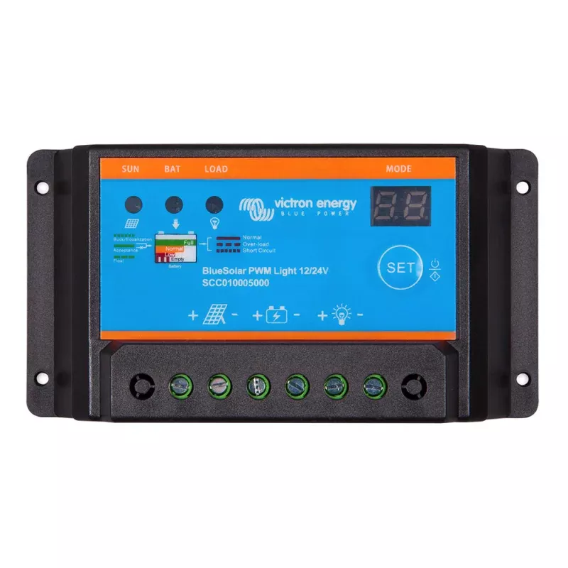 Victron BlueSolar PWM-Light Charge Controller – 12/24V – 30AMP