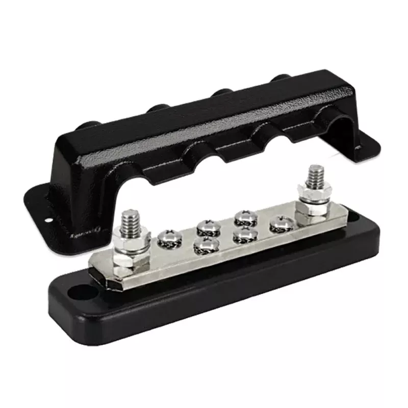 Victron Busbar 250A 2P w/6 ScrewsCover