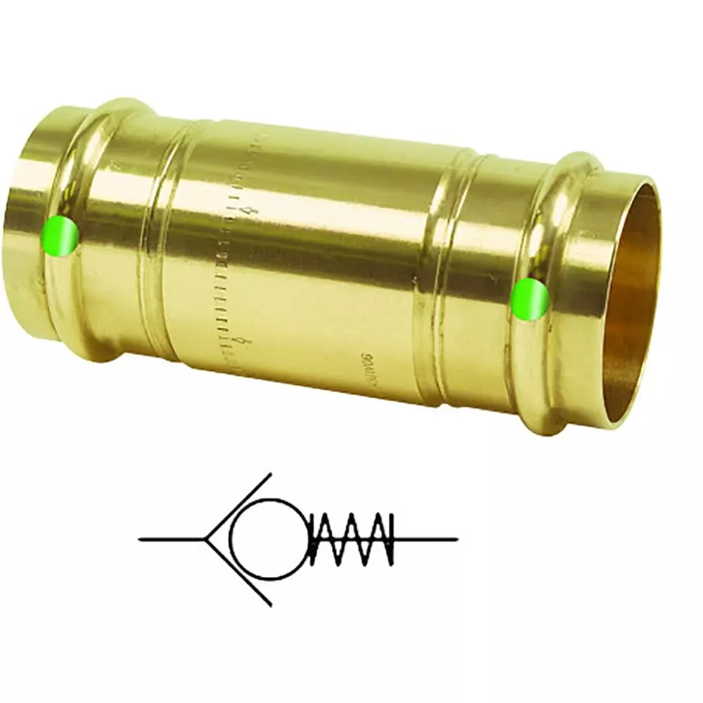 Viega ProPress 1-1/4 Zero Lead Check Valve – Double Press Connection – Smart Connect Technology