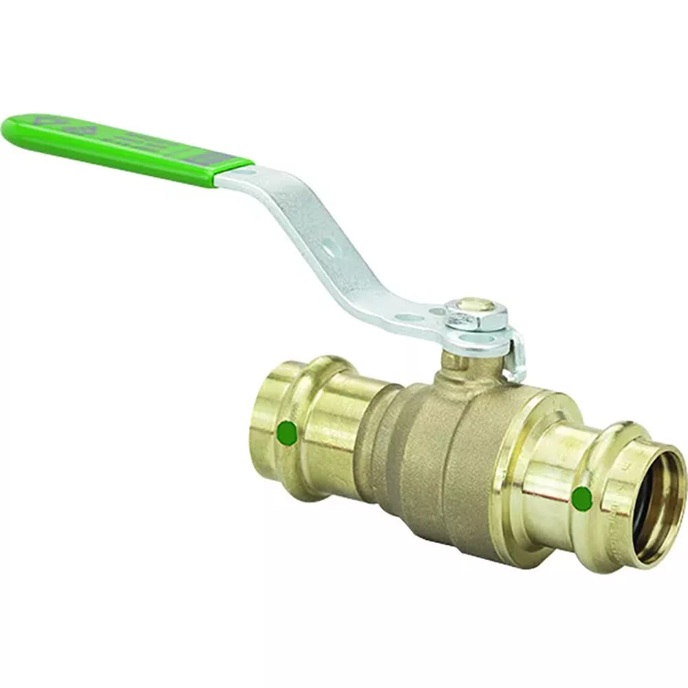 Viega ProPress 1/2 Zero Lead Bronze Ball Valve w/Stainless Stem – Double Press Connection – Smart Connect Technology