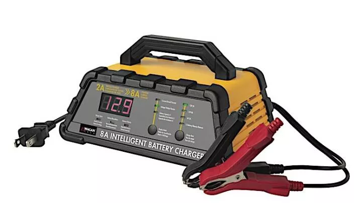 Wagan 8-Amp 6-Stage Intelligent Battery Charger• 7406