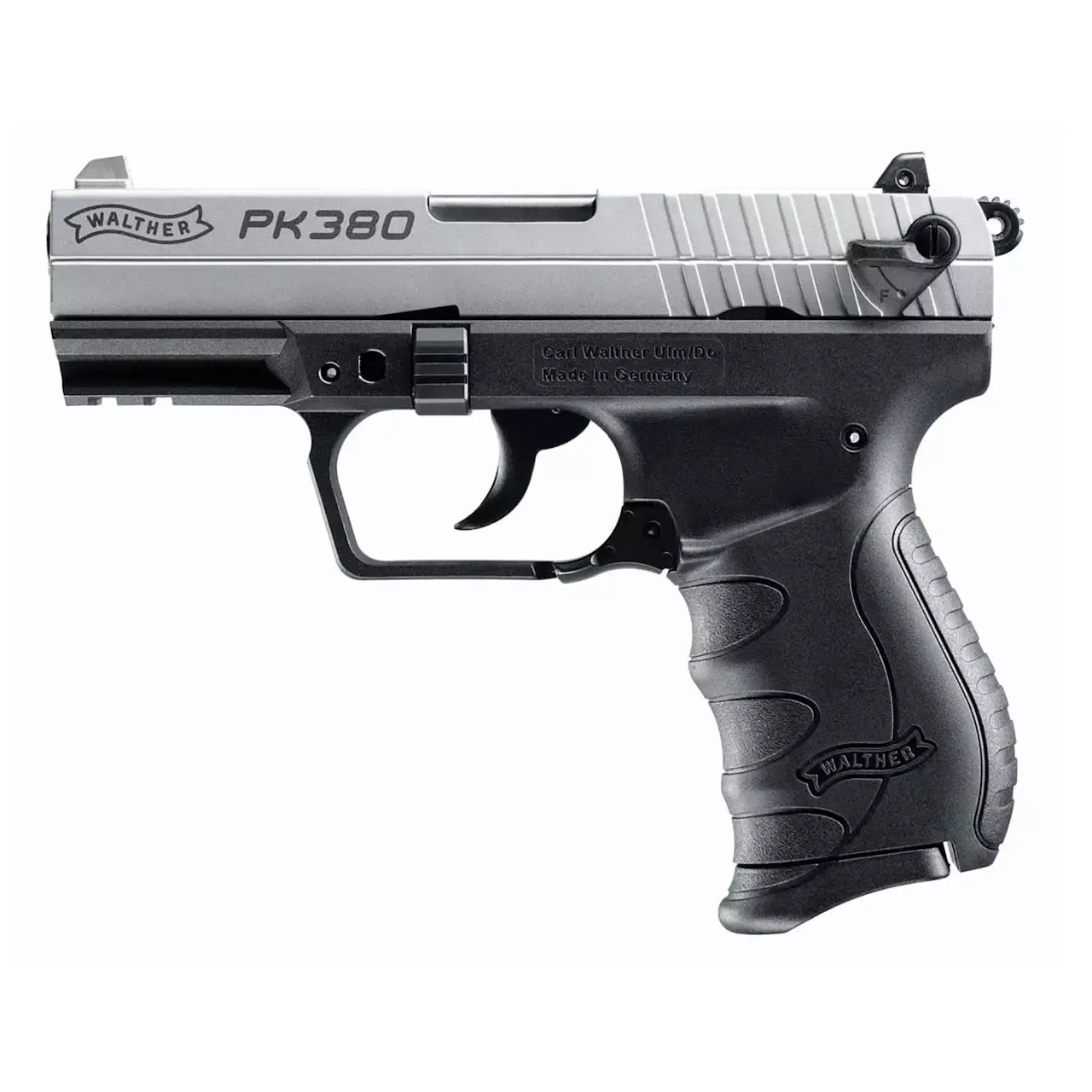 Walther Arms Model PK380 .380ACP 3.66″ BBL Nickel 8 Rd