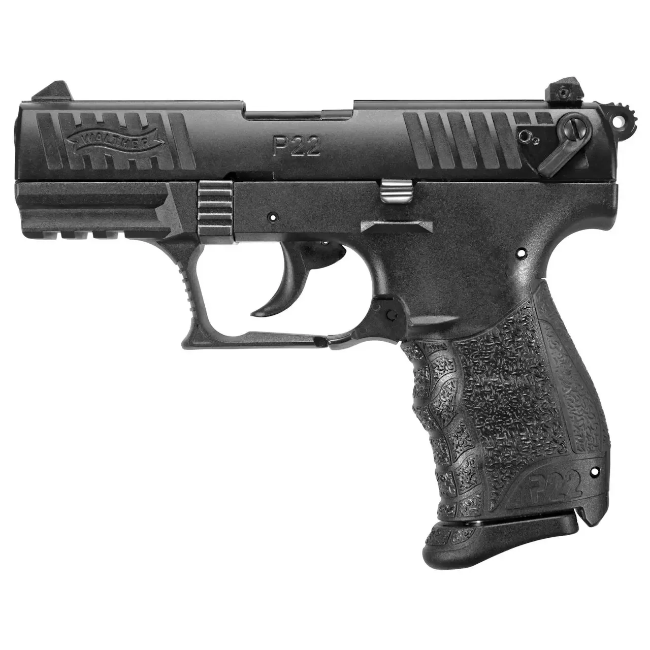 Walther Arms P22 Q Pistol 22LR Black 3.42"