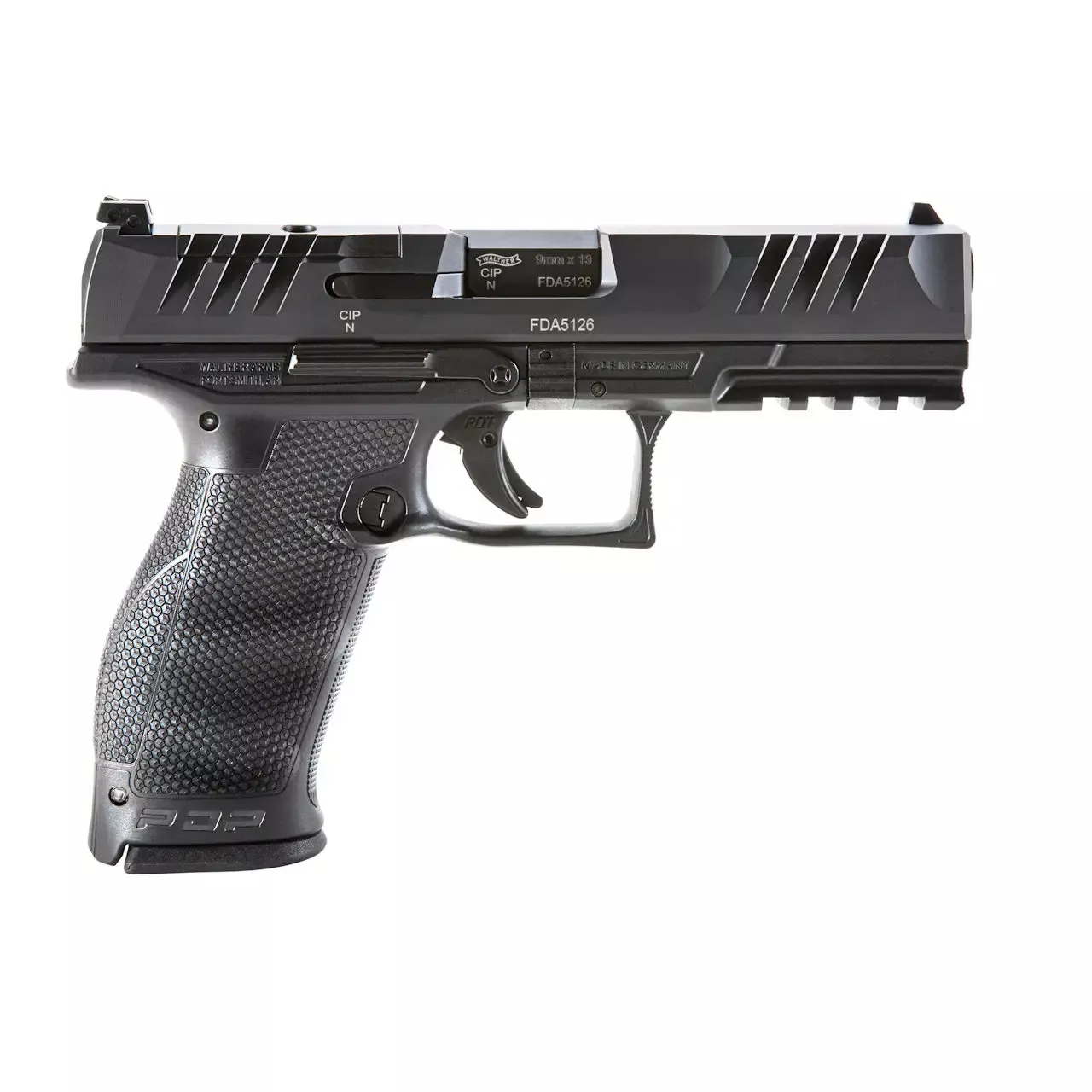 Walther PDP 9MM Full Size 4.5″ Black Pistol