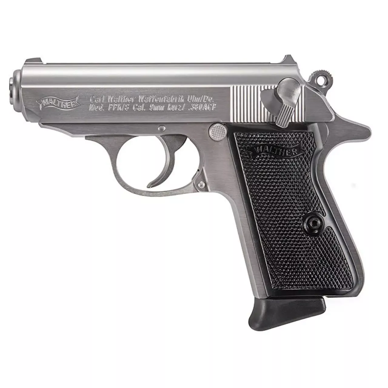 Walther PPK Pistol 380ACP Stainless 3.3″