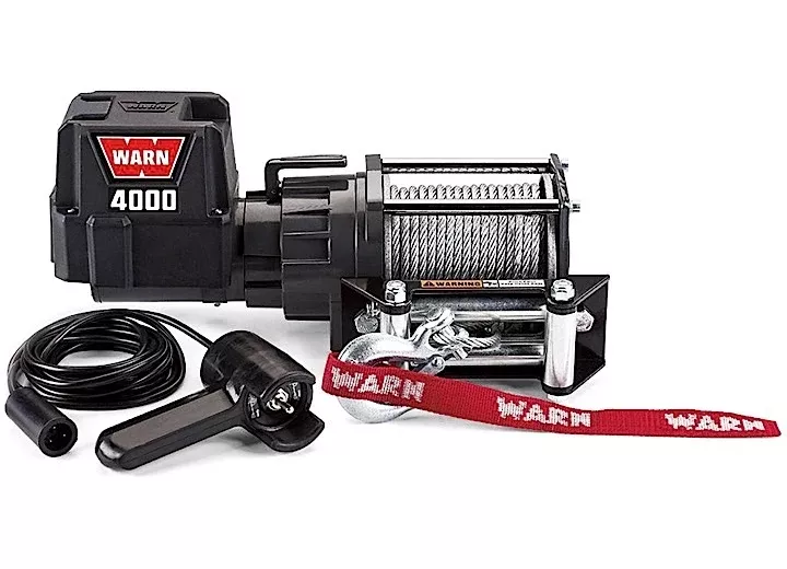 Warn 4000 DC 12V Electric Utility Winch• 94000
