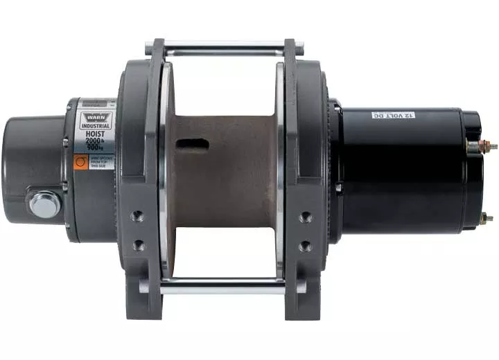 Warn DC2000 12V Electric Hoist, Large Frame• 70469