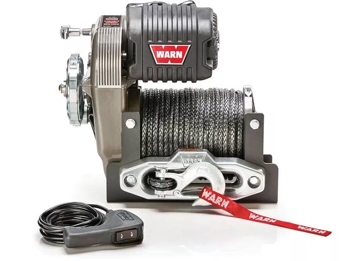 Warn M8274-S 10,000lb Winch with Synthetic Rope• 106175