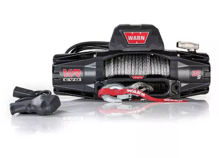 Warn VR Evo 12-S 12,000lb Winch with Synthetic Rope• 103255