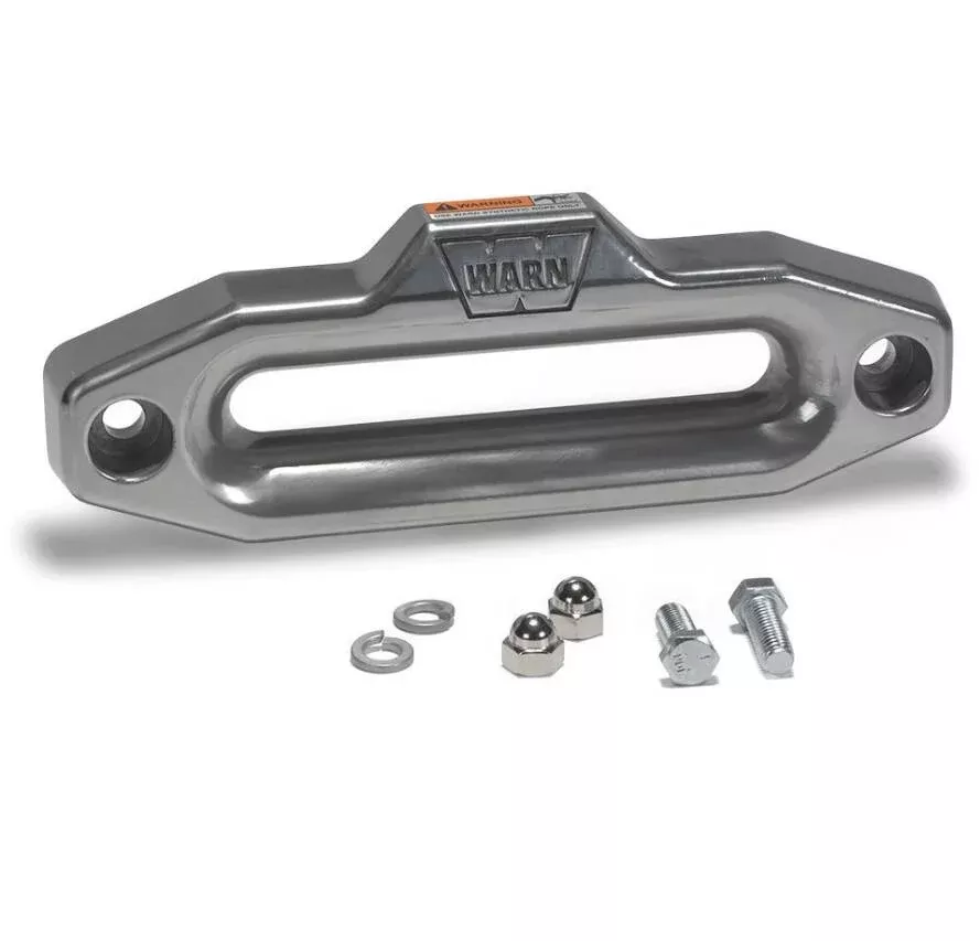 Warn Winch Hawse Fairlead, Polished Aluminum• 87914
