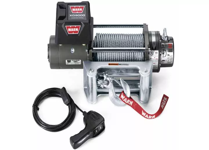 Warn XD9 Winch, 9,000 lb w/ Wire Rope• 28500