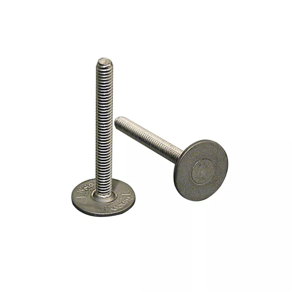 Weld Mount 1.25″ Tall Stainless Panel Stud w/0.62″ Base & #8 x 32 Thread – Qty. 15