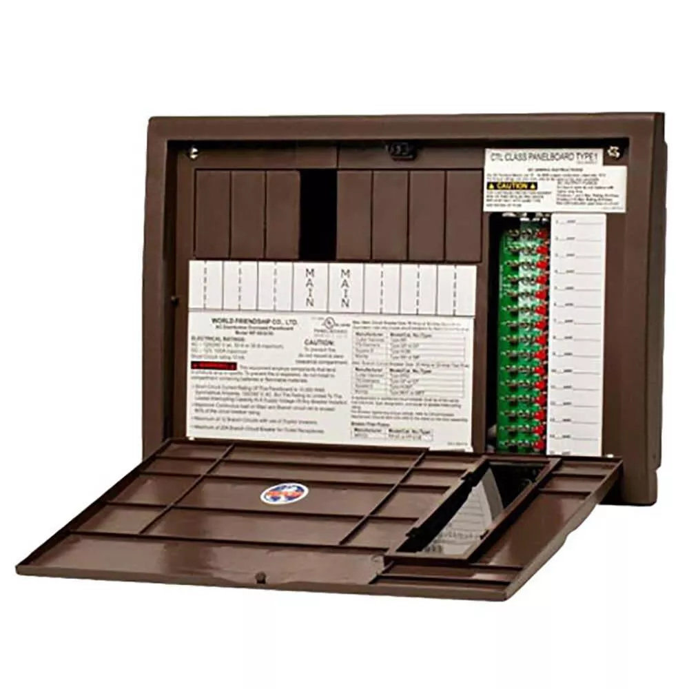 WF-8930/50 NP Distribution Panel, Brown