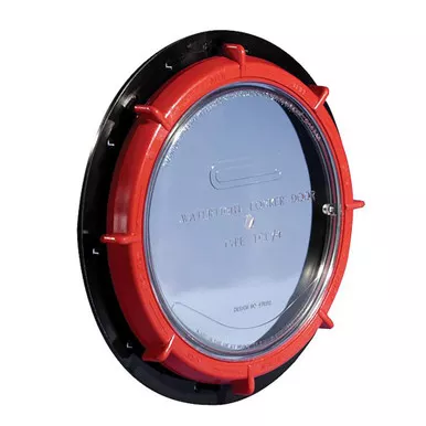Whale 9-Inch Clear Polycarbonate Locker Door