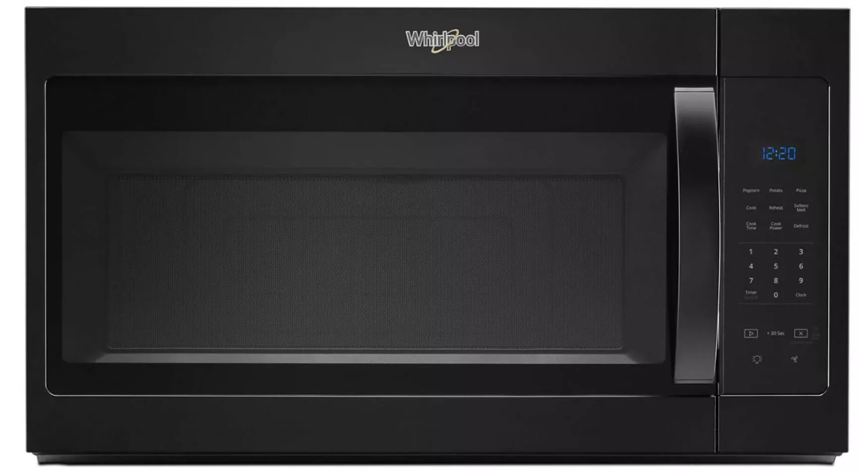 Whirlpool 1.7 Cu. Ft. Microwave Hood Combination-Black• WMH31017HB