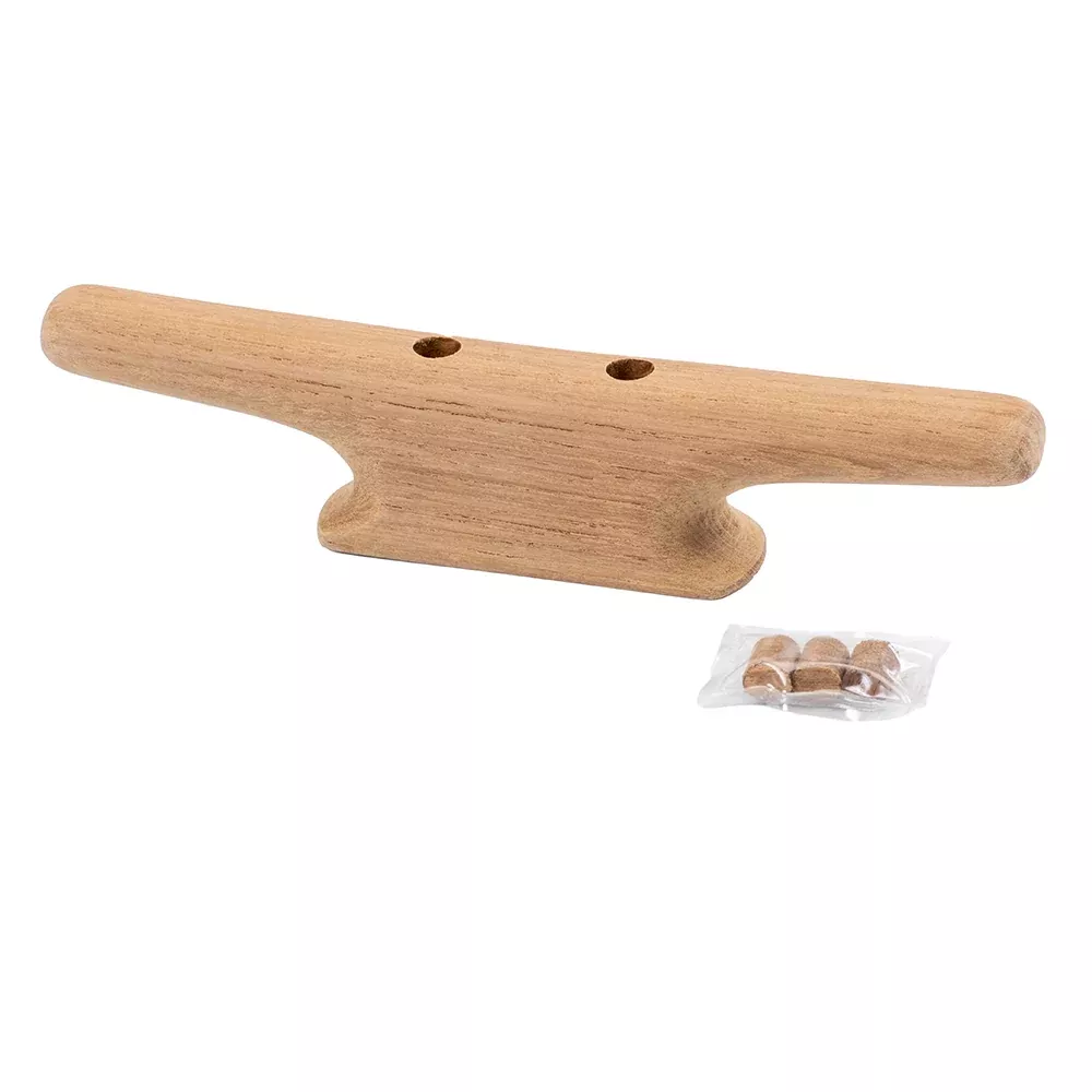 Whitecap 8 Cleat – Teak