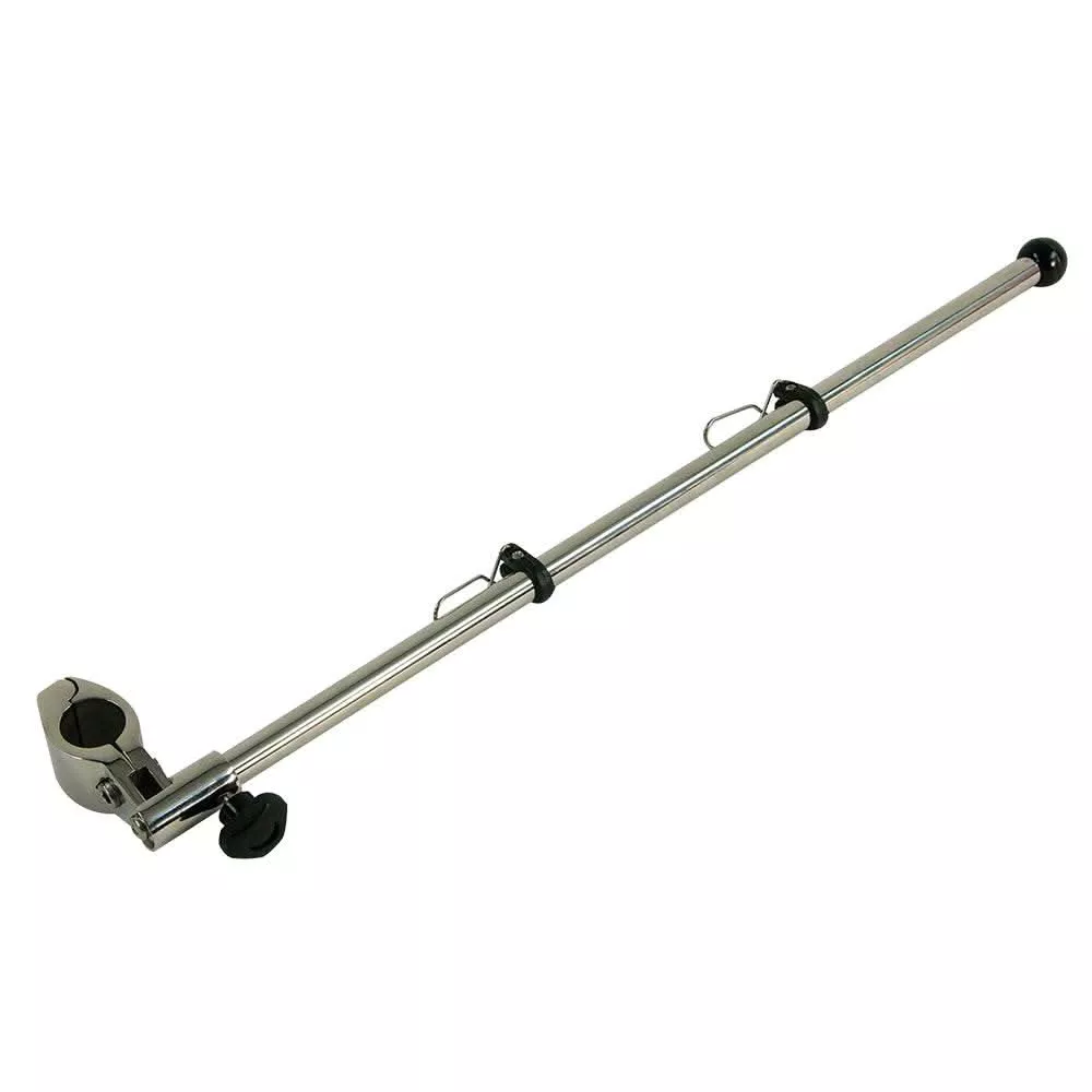 Whitecap Clamp-On Flag Pole - 1/2" Diameter Stainless Steel Clamp & Pole - S-5011