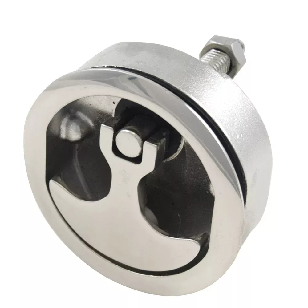 Whitecap Compression Handle Stainless Steel Non-Locking 3″ OD – 1/4 Turn