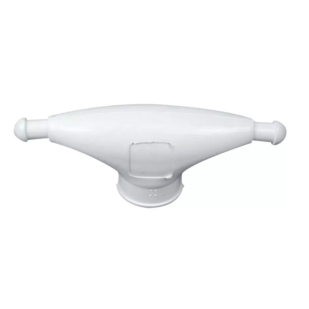 Whitecap Rubber Spreader Boot – Pair – Medium – White