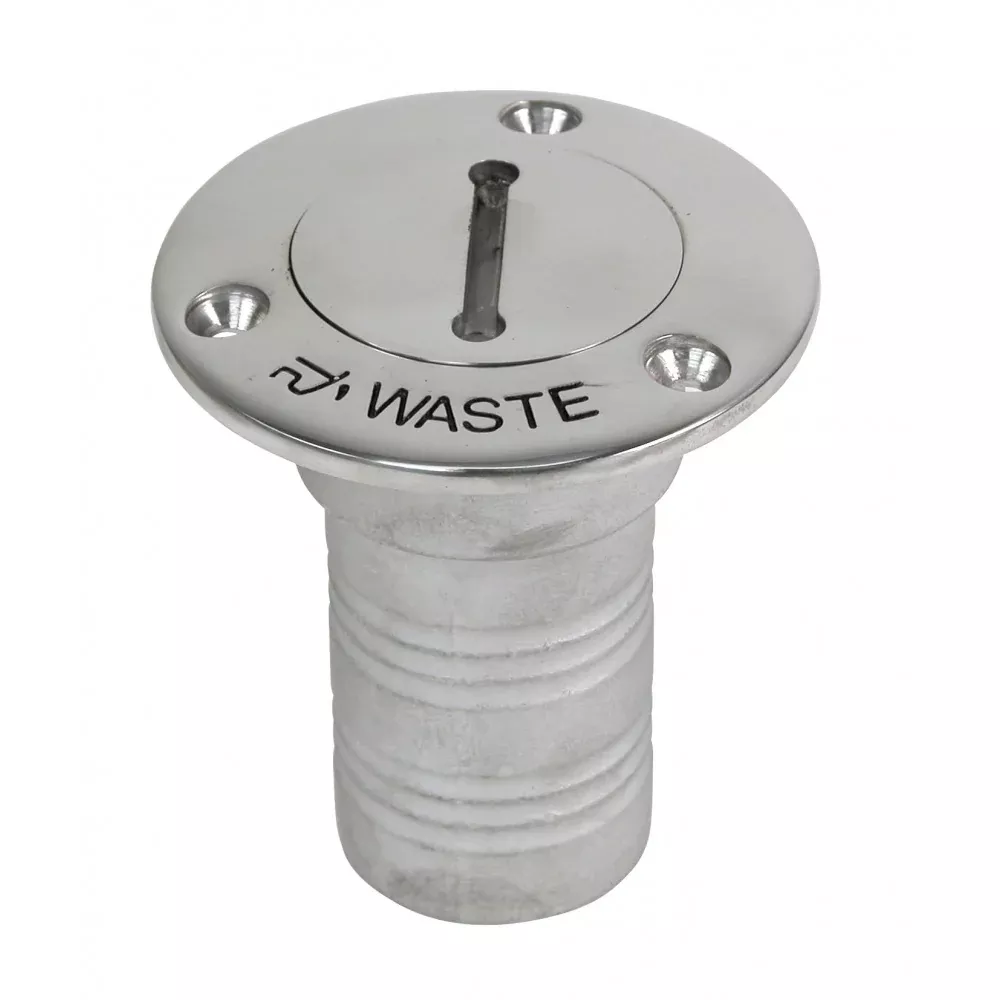 Whitecap Tapered Hose Deck Fill – 1-1/2″ – Waste | 6126SC