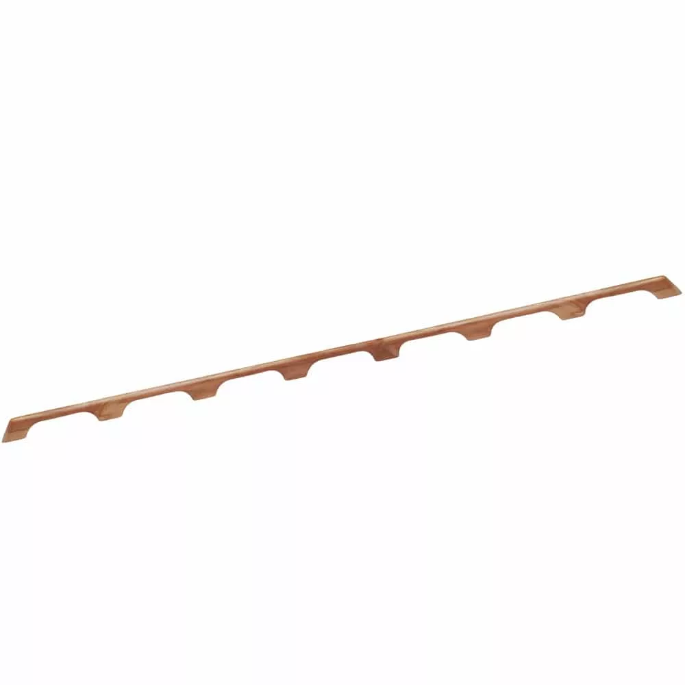 Whitecap Teak Handrail - 7 Loops - 73"L