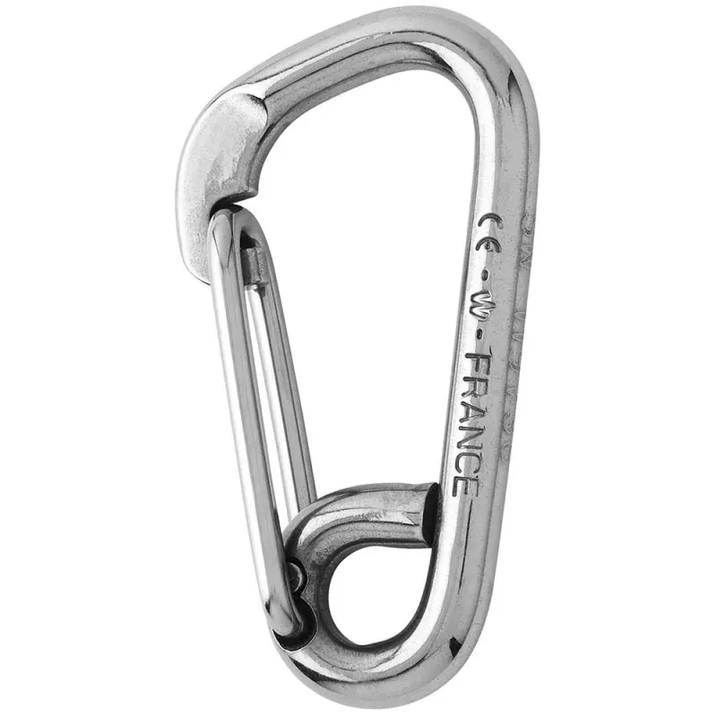 Wichard Asymmetric Carbine Hook – Length 60mm – 1/4