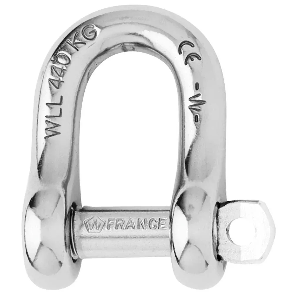 Wichard Captive Pin D Shackle – Diameter 10mm – 13/32