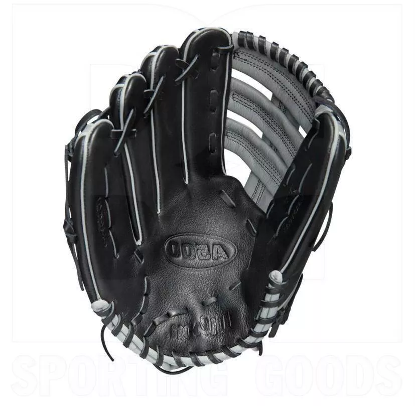 Wilson A500 12.5 inch Baseball Glove LHT Black/Gray