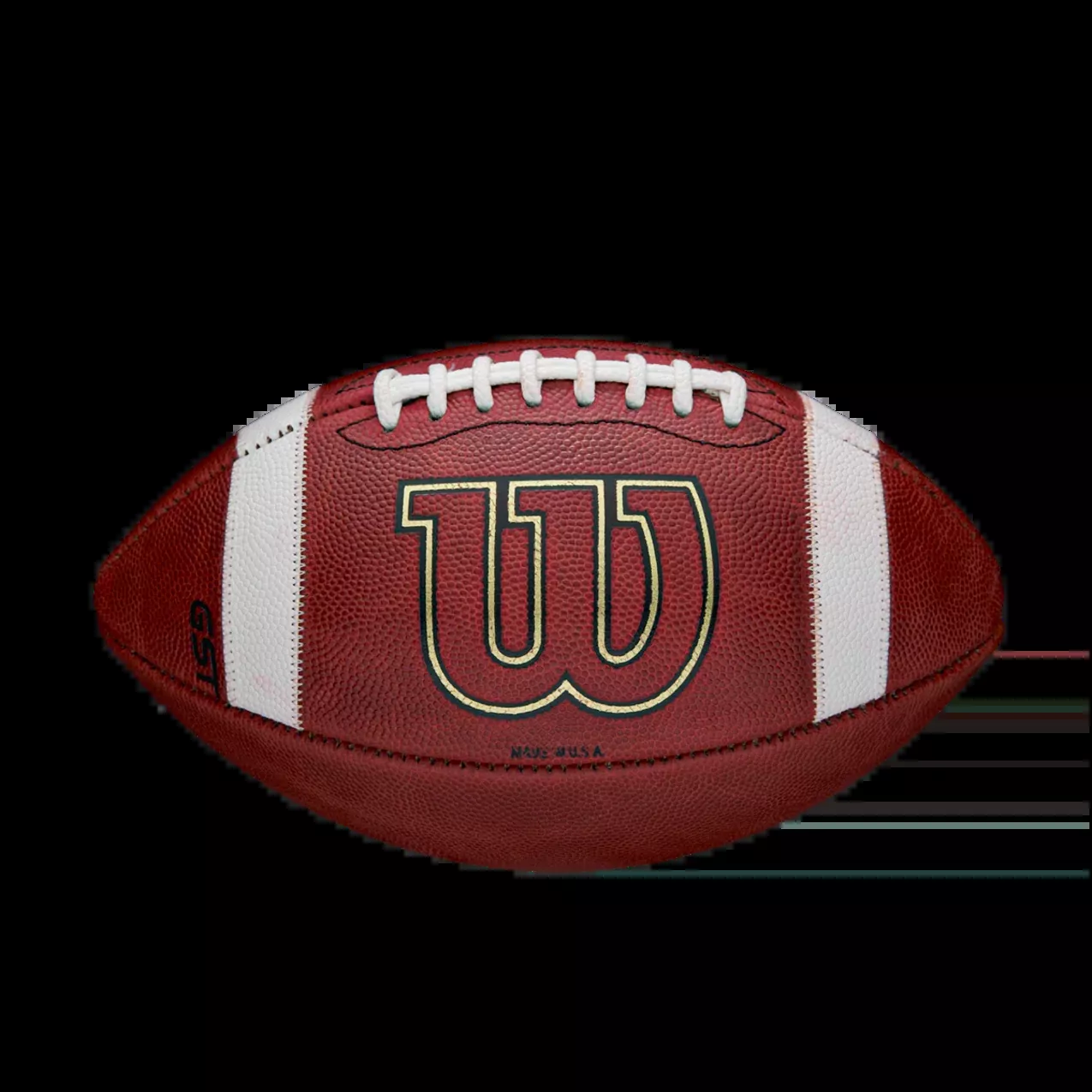 Wilson GST Red Leather Official Game Football
