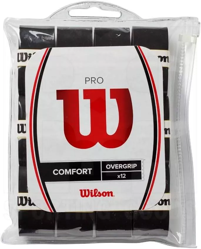 Wilson Pro Tennis Overgrip (12 Pack) Black