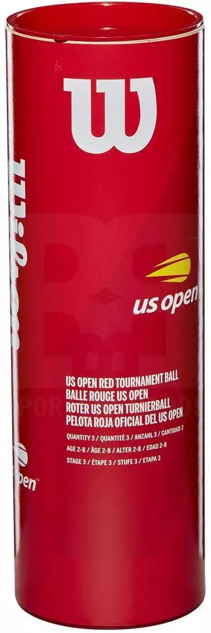 Wilson Red Tennis Ball Can/3