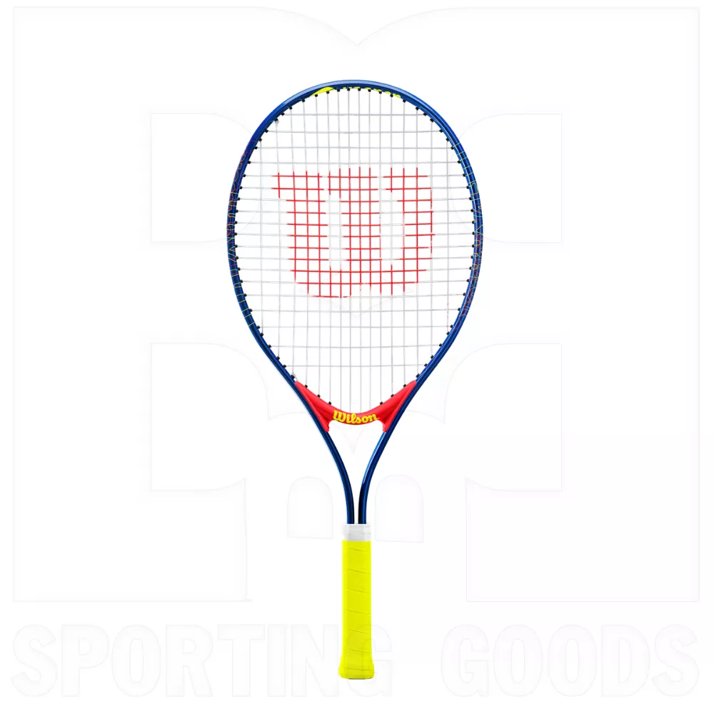 Wilson Us Open Jr Tennis Racket Strung 25" Royal/ Scarlet