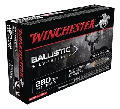 Winchester Ballistic Silvertip .280 Rem 140 Gr