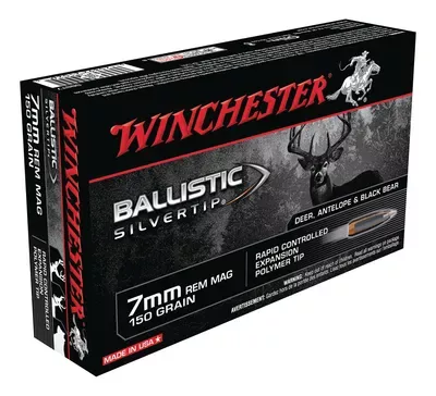 Winchester Ballistic Silvertip 7mm Rem Magnum 150 Gr