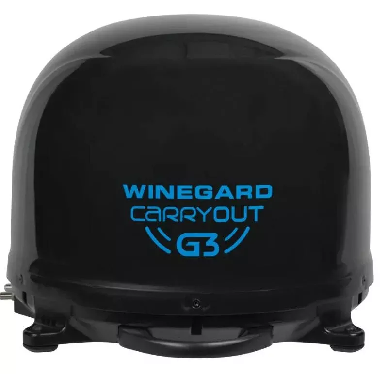 Winegard Carryout G3 Portable Automatic Satellite Antenna, Black• GM-9035
