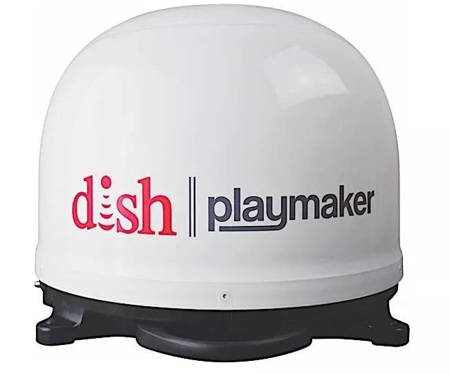 Winegard Dish Playmaker, White, With Dish Wally Receiver, Bundle• PL7000R