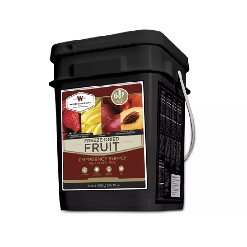 WISE FOODS Frrezed Dried Fruit - 152 Servings