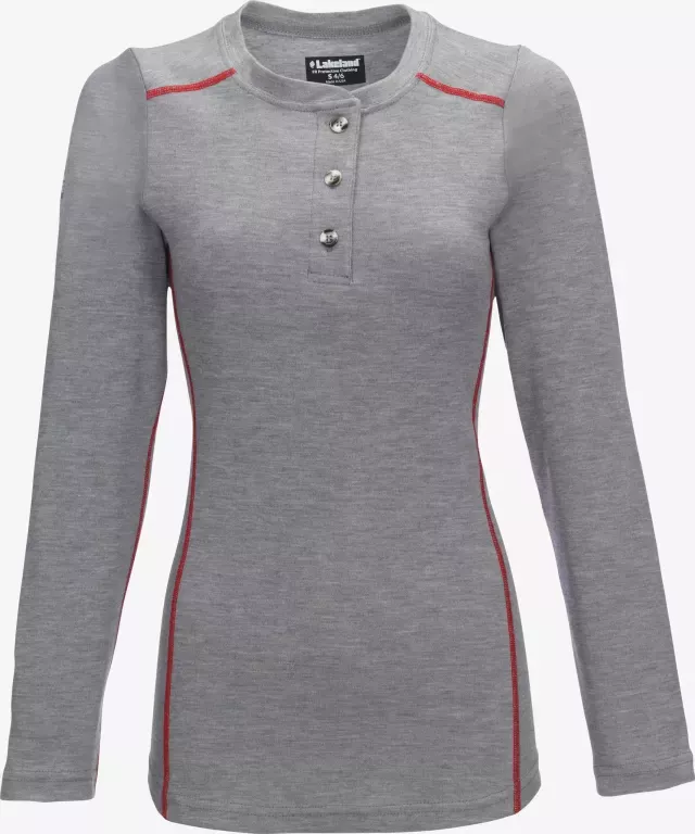 Women’s High Performance FR Long Sleeve Knit Henley