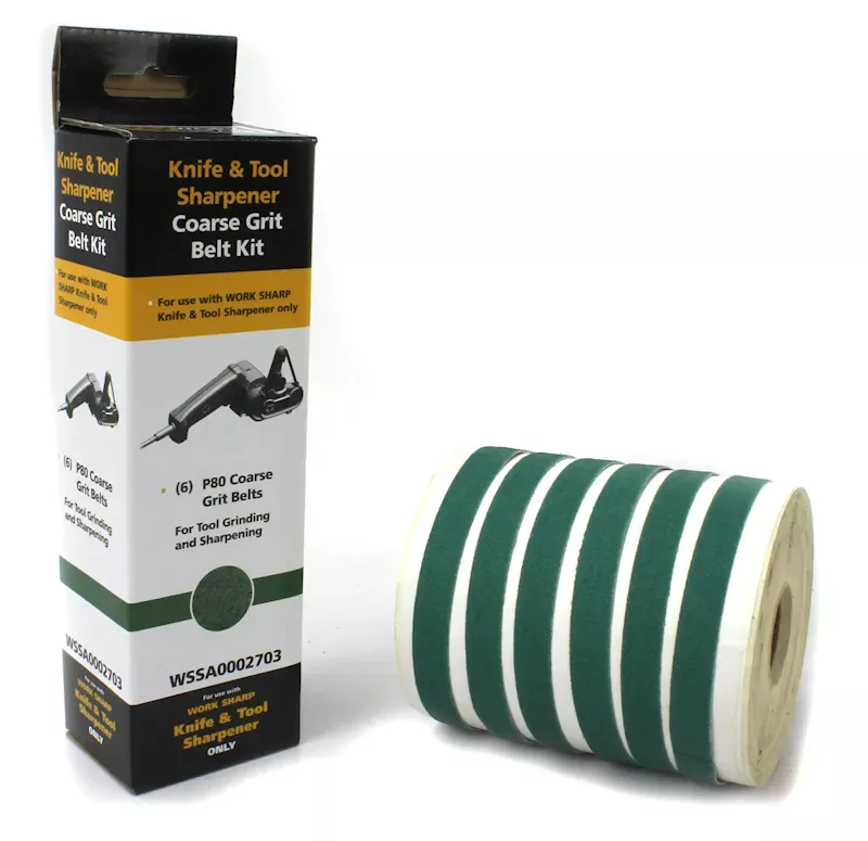 Work Sharp WSKTS P80 Aluminum Oxide (6 Pack)