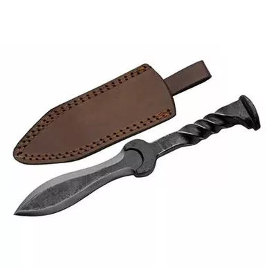 Wrench Sgian Dubh Double Edge Stainless Fixed Blade Knife