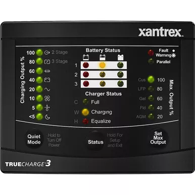 Xantrex TRUEcharge3 Remote Panel for Battery Chargers