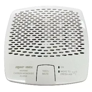 Xintex CMD6-MDR-R CO Alarm 12/24V DC Interconnect - White - CMD6-MDR-R