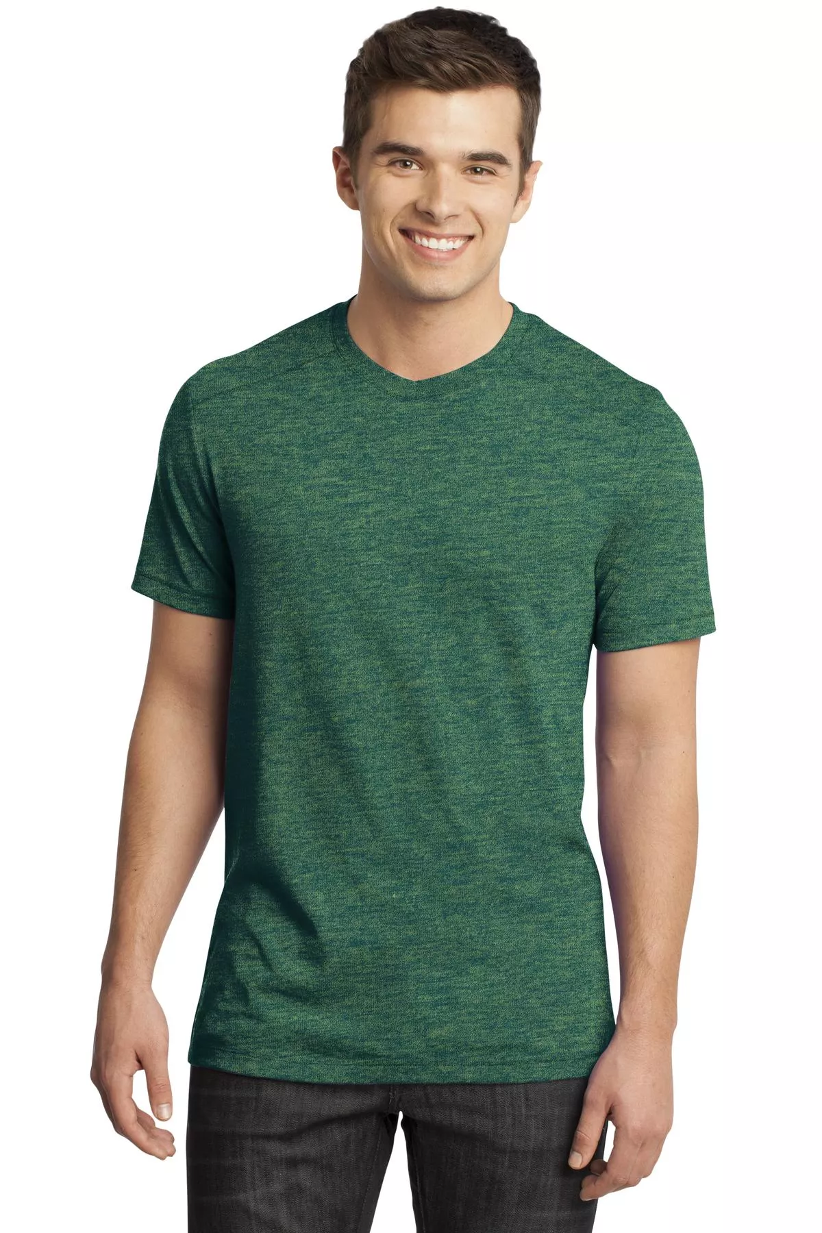 – Young Men’s Gravel 50/50 Notch Crew Tee