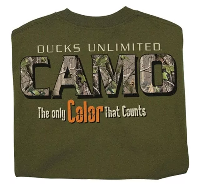 Youth DU T Shirt - "Camo - The Only Color..."