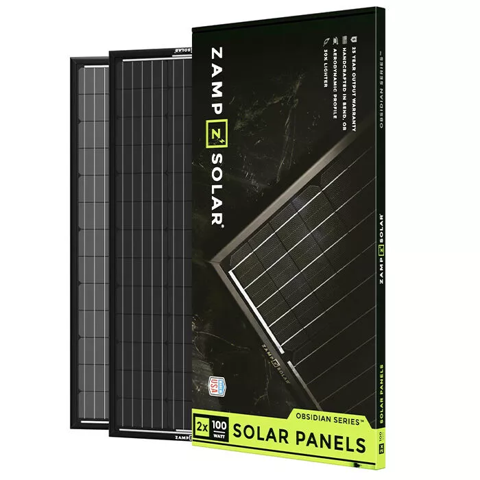 Zamp Solar Obsidian 200-Watt Solar Panel Kit