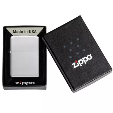 Zippo Satin Chrome Classic Windproof Lighter